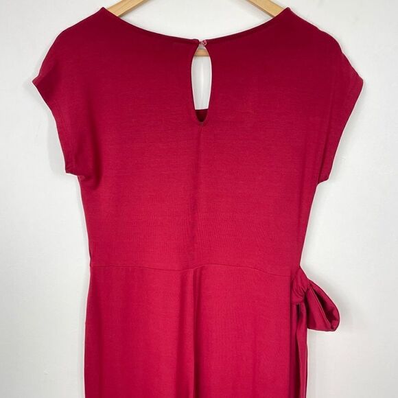 Old Navy | Burgundy belted jumpsuit XS short sleeve. - Picture 6 of 7